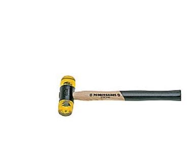 Peddinghaus plastikhammer - 330 g, Ø32 mm, gul plast, 5034.02 3/32