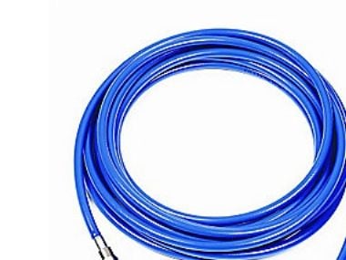 PUR-vahvistettu jatkoletku - 9,5 x 13,0 mm x 10 m, varustettu RECTUS-liittimellä ja -nipalla