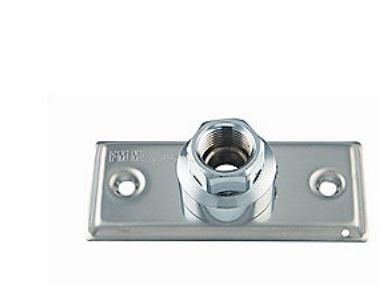 FMM asennusliitin 15mmx1/2, kromattu, teräs, ruostumaton, kromi