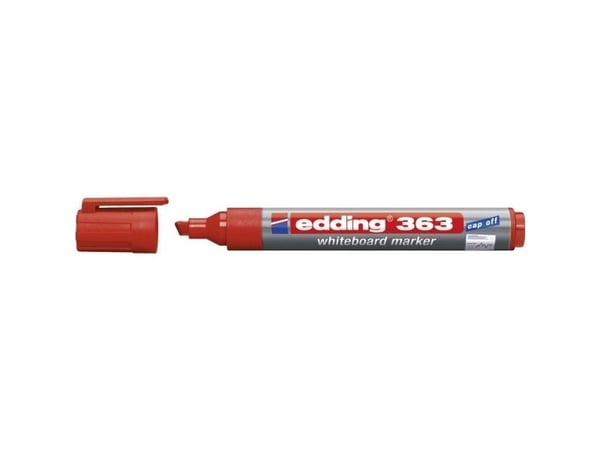edding 363 board - Markør - for brett - rød - fargeblekk - 1-5 mm