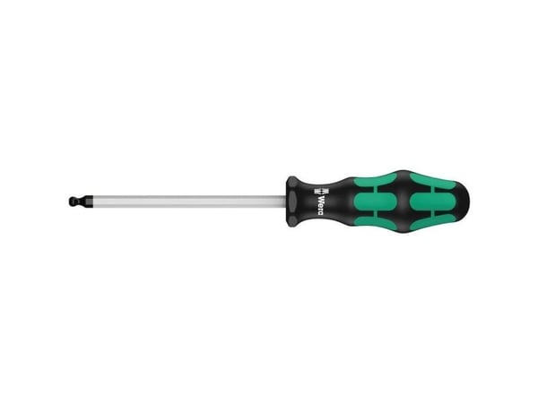 Wera 352 sekskantskrutrekker med kulehode, 22 mm, 17 cm, 22 mm, svart, grønn