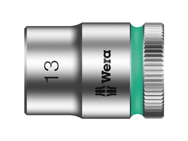 Wera 8790 HMB, 1 stykker, Sekskantet, 25,4 / 4 mm (1 / 4"), 7/16, Kromvanadiumstål, Grå