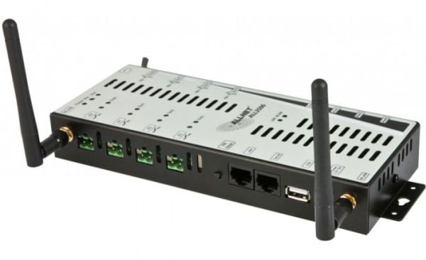 ALLNET ALL3500, Sort, Grå, 2,4 GHz, Metall, CE, Ledning & Trådløs, Raskt Ethernet