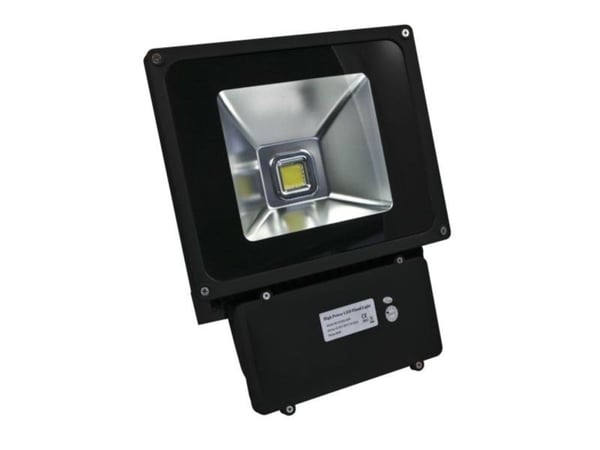 Synergy 21 LED Ulkoilmakohteen valonheitin 80W musta kotelo viileä valkoinen V2