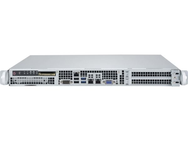 Supermicro CSE-515-350, Teline, Palvelin, Hopea, 1U, Tuulettimen vika, HDD, LAN, Teho, Järjestelmä, Platinum Level Certified USA - UL listed, FCC C...