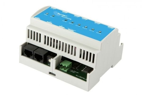 ALLNET ALL3527B, 12 V, 250 V, 10 A, blå, hvit