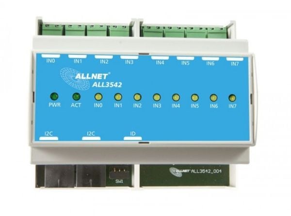 ALLNET ALL3542, blå, Vit