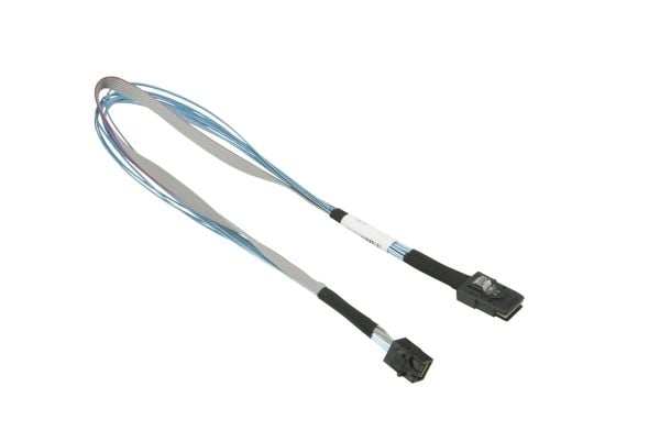 Supermicro - SAS sisäinen kaapeli - Mini SAS (SFF-8087) (han) til Mini SAS HD (SFF-8643) (han) - 50 cm - 50 cm