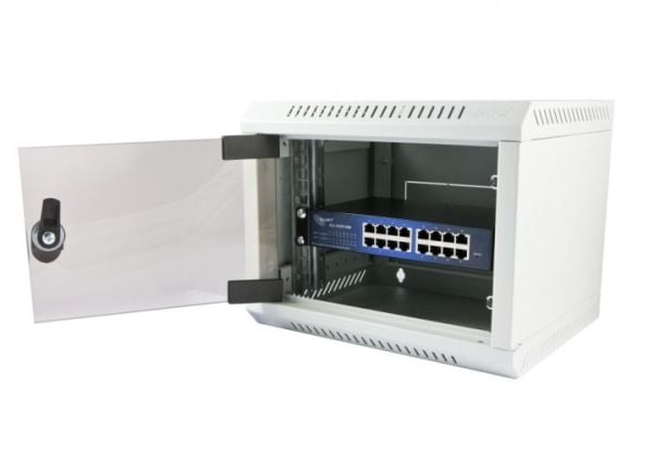 ALLNET 112534, hanterad, L2, Gigabit Ethernet (10/100/1000), Rackmontering, 19U, Monteringsbar på väggen