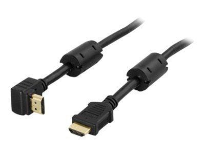 Deltaco HDMI-1020V - HDMI-kaapelin kulma