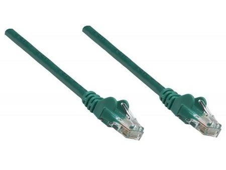 Intellinet 730815, 0,25 m, Cat6, U/UTP (UTP), RJ-45, RJ-45, Grønn