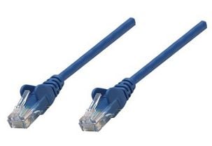 Intellinet Cat6, SFTP, 0.25m, 0,25 m, Cat6, S/FTP (S-STP), RJ-45, RJ-45, Blå