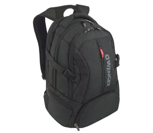 Wenger TRANSIT - Muistikirjareppu - 16" - musta