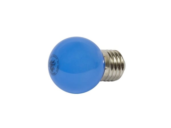 Synergy 21 LED Retrofit E27 Drop polttimo G45 sininen 1 Watt keijuvaloille