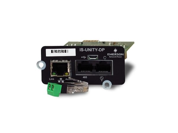 Vertiv Liebert IS-UNITY-DP, Sisäinen, Langallinen, Ethernet, 100 Mbit/s, Musta, Vihreä