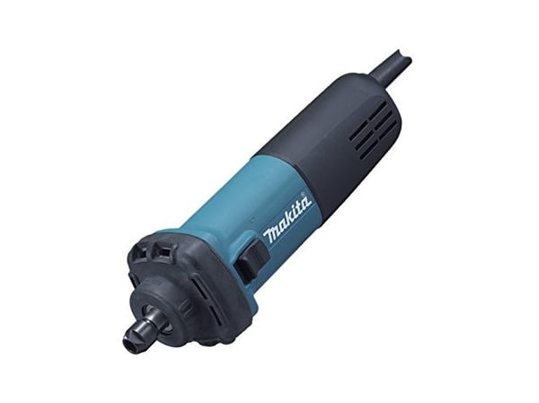 Makita GD0602, Sort, Blå, 26000 RPM, 6 mm, 2,5 m/s², AC, 400 W