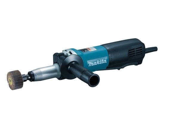 Makita GD0811C, Sort, Blå, Sølv, 4,3 cm, 2,5 m/s², AC, 750 W, 75 mm