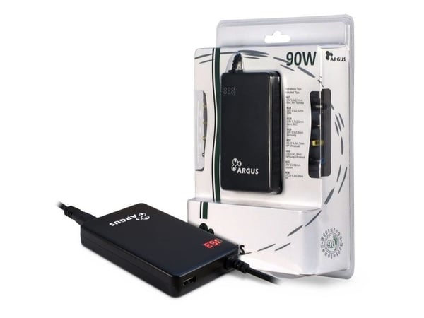 Argus NB-90SA - Strømadapter - AC 100-240 V - 90 watt