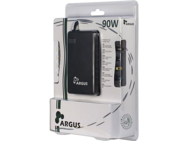 Argus NB-90SA - Strømadapter - AC 100-240 V - 90 watt