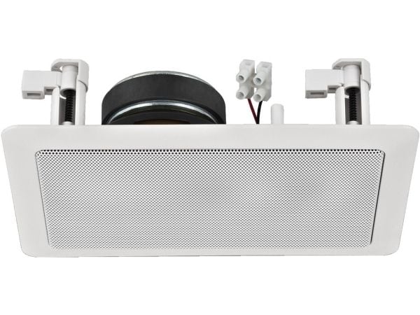 Monacor SPE-15/WS, 2-veis, 1.0 kanaler, Koblet med ledninger (ikke trådløs), 25 W, 60 - 20000 Hz, Hvit