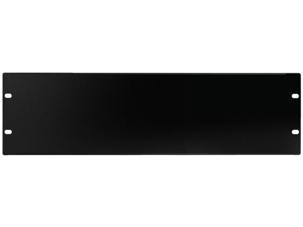 Monacor RCP-8703U, Sort, Stål, 3U, 48,3 cm (19"), 483 mm, 132,5 mm