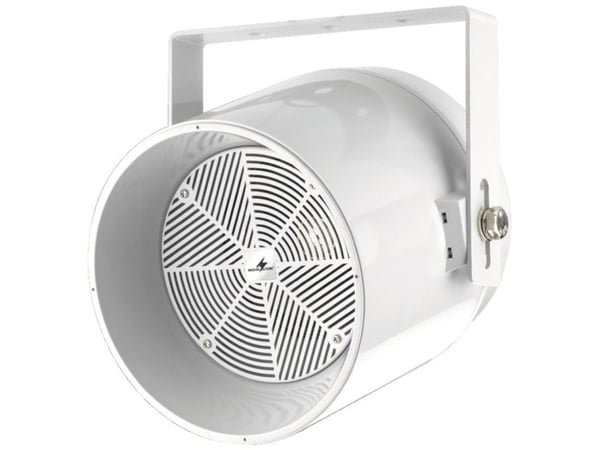 Monacor EDL250WS, Koblet med ledninger (ikke trådløs), 30 W, 125 - 15000 Hz, Hvit