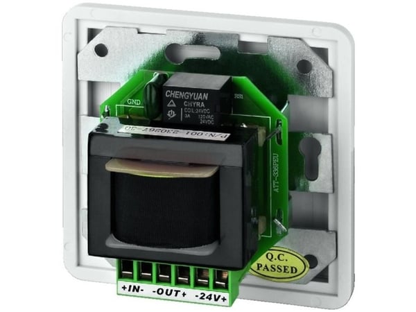 Monacor ATT-350PEU, Rotasjonsvolumkontroll, Vegg-montert, Hvit, 50 - 18000 Hz, 50 W, 4,5 cm