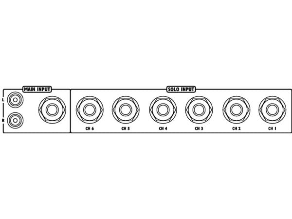 IMG Stage Line PPA-100/SW, Musta, 60 dB, 5 - 30000 Hz, 0,02%, 482 mm, 185 mm