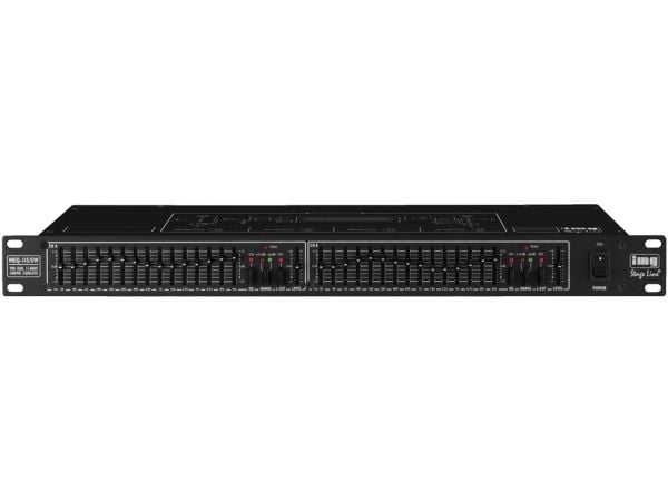 MEQ-115/SW 2-kanals grafisk equalizer