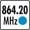 TXS-812SET trådløst 2-kanals mikrofonsystem, 863.80/864.20 MHz (inkl. 2 sendere & 1 mottaker)