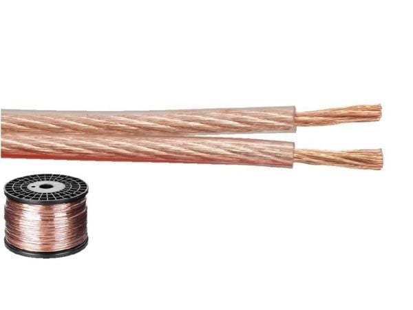 Monacor SPC-125CA, 100 m, Transparent