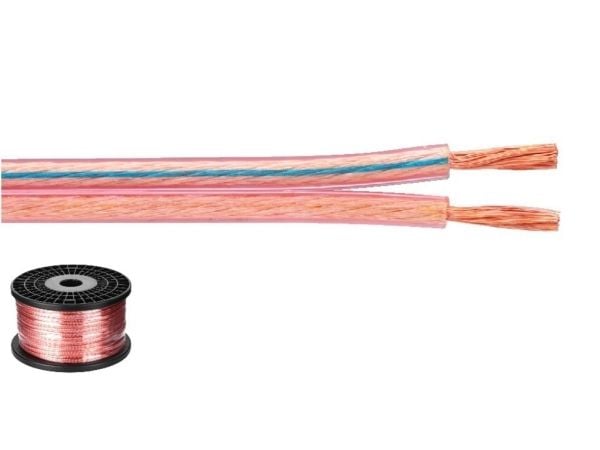 Monacor SPC-115, 100 m, Gjennomsiktig