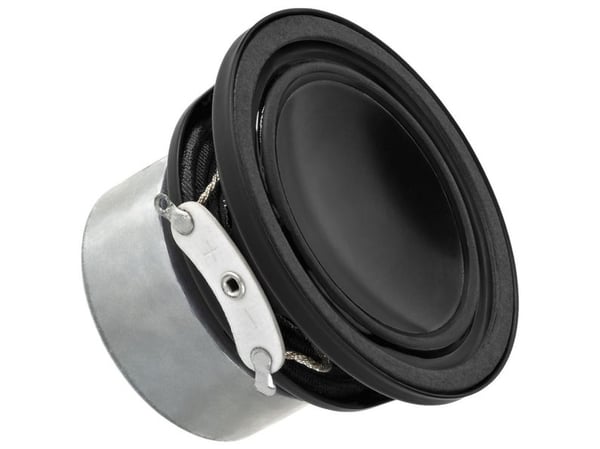 Monacor SPX-20M, komplett høyttalerdriver, 15 W, rund, 30 W, 8 ohm (O), 3 - 22000 Hz