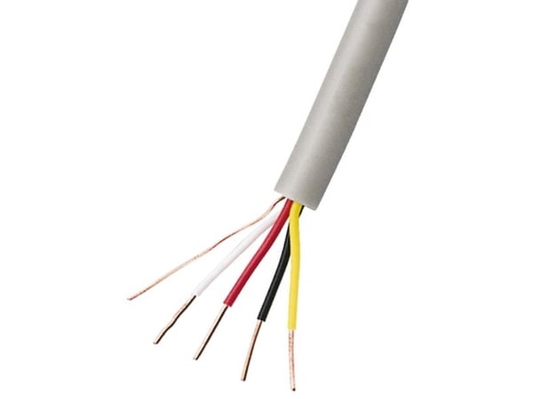 JYSTY-2208 signalkabel typ J-Y(St)Y, 4 x 0,5 mm², 100 m