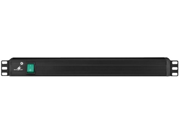 Monacor RCS-85/SW, Lajittelu, Alumiini, 1U, 8 AC stikkontakt(er), 482 mm, 44 mm