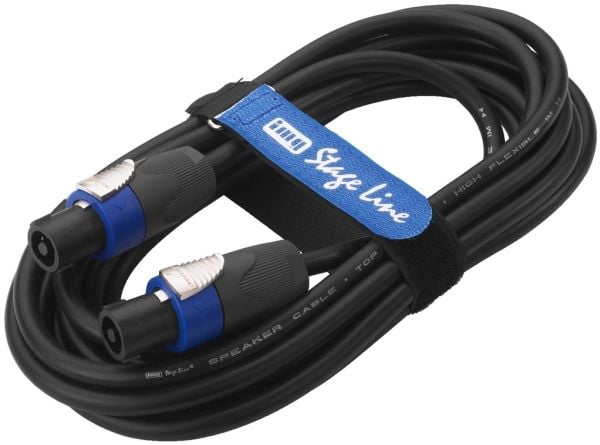 Monacor Kabel / Adapter, XLR, Hunkjønn, XLR (4-pin), Hunkjønn, 15 m, Sort