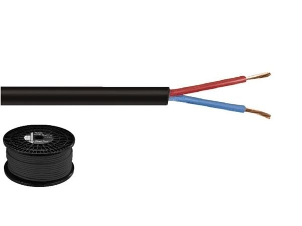 Monacor SPC-515/SW, 100 m, Sort