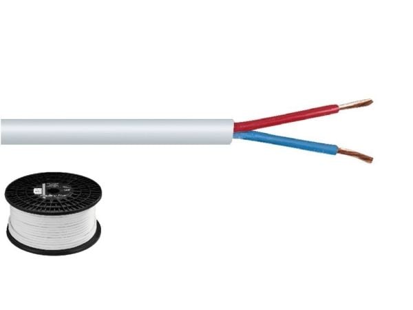 Monacor SPC-515/WS, Kupari, 100 m, Valkoinen