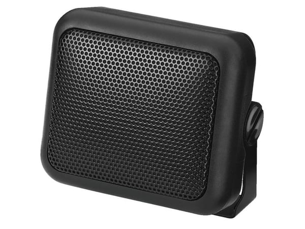 Monacor AES-6, 1.0 kanaler, Koblet med ledninger (ikke trådløs), 3 W, 300 - 15000 Hz, 8 O, Svart