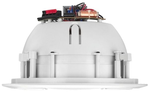 Monacor EDL-65TW, 2-veis, 1.0 kanaler, Koblet med ledninger (ikke trådløs), 30 W, 50 - 20000 Hz, Hvit