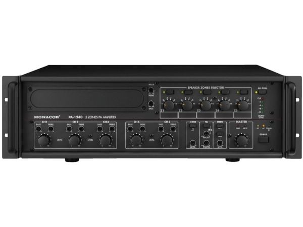 PA-1240 100V vahvistin 240Wrms