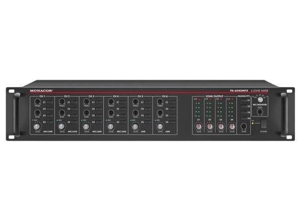 Monacor PA-6040MPX, Sort