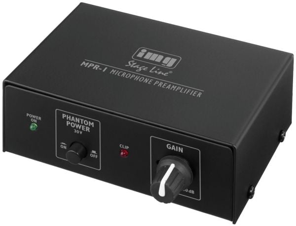 Monacor MPR-1 1-kanals mikrofonforforsterker