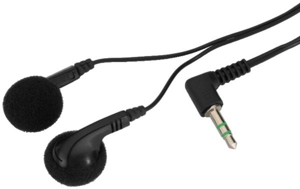 Monacor SE-20, Hodetelefoner, In-ear, Musikk, Svart, 1,2 m, Koblet med ledninger (ikke trådløs)
