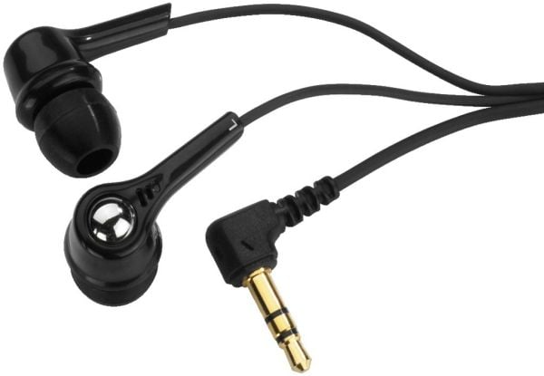 Monacor SE-62, Hodetelefoner, In-ear, Svart, 1 m, Koblet med ledninger (ikke trådløs), Intraaural