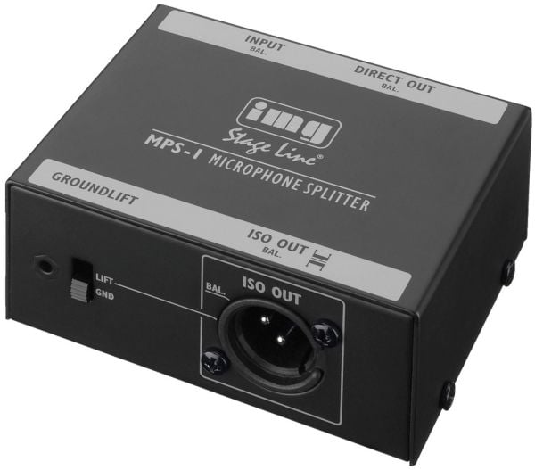 IMG StageLine IMG STAGE LINE mikrofonsplitter