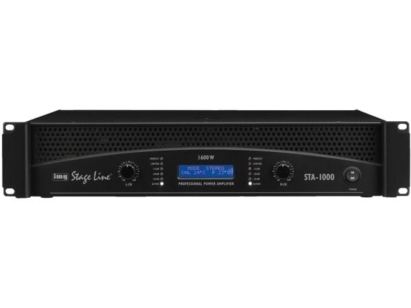 STA-1000 PA-vahvistin 2x500W ´DEMO´ STA-1000 PA-vahvistin 2x500W ´DEMO´