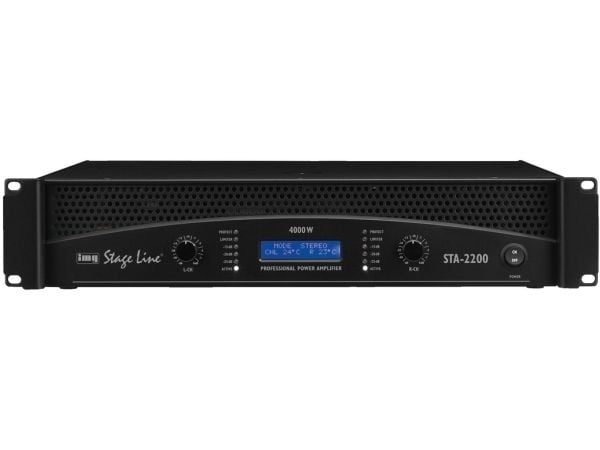 STA-2200 PA-vahvistin 2x1100Wrms STA-2200 PA-vahvistin 2x1100Wrms