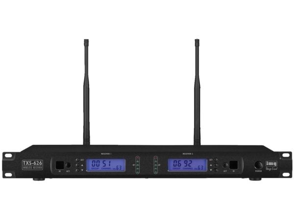 TXS-626 2-kanals flerfrekvensmottaker 672,000-696,975 MHz