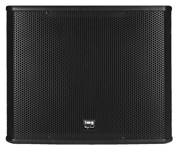 Monacor PSUB-15AKA aktiv 2.1 PA-subwoofer, 1.200 W